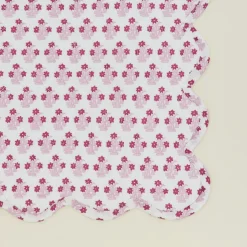 Trudie Table Linens^Abigail Scalloped Quilted Placemat