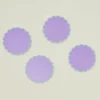 Oh It's Perfect Glassware & Barware^Acrylic Scalloped Coaster, Set of 4
