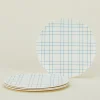Xenia Taler Garden & Patio^Bamboo Melamine Dinner Plate Set