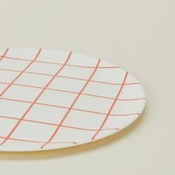 Xenia Taler Garden & Patio^Bamboo Melamine Dinner Plate Set