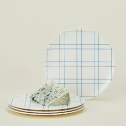 Xenia Taler Garden & Patio^Bamboo Melamine Side Plate Set
