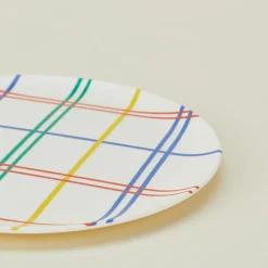 Xenia Taler Garden & Patio^Bamboo Melamine Side Plate Set