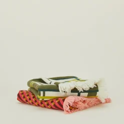 Saved NY Throws^Bias Plaid Cashmere Throw