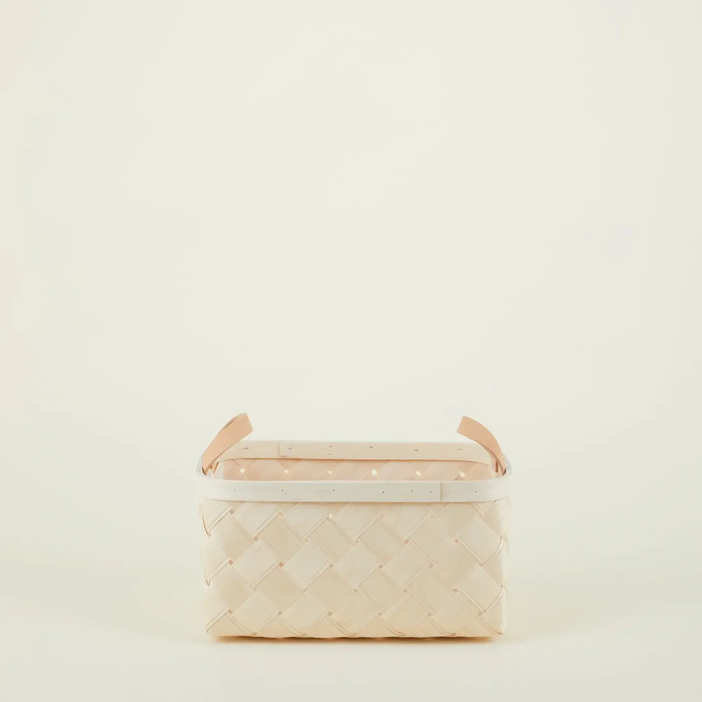Verso Designs Storage & Organization|Baskets & Storage^Birch + Leather Basket