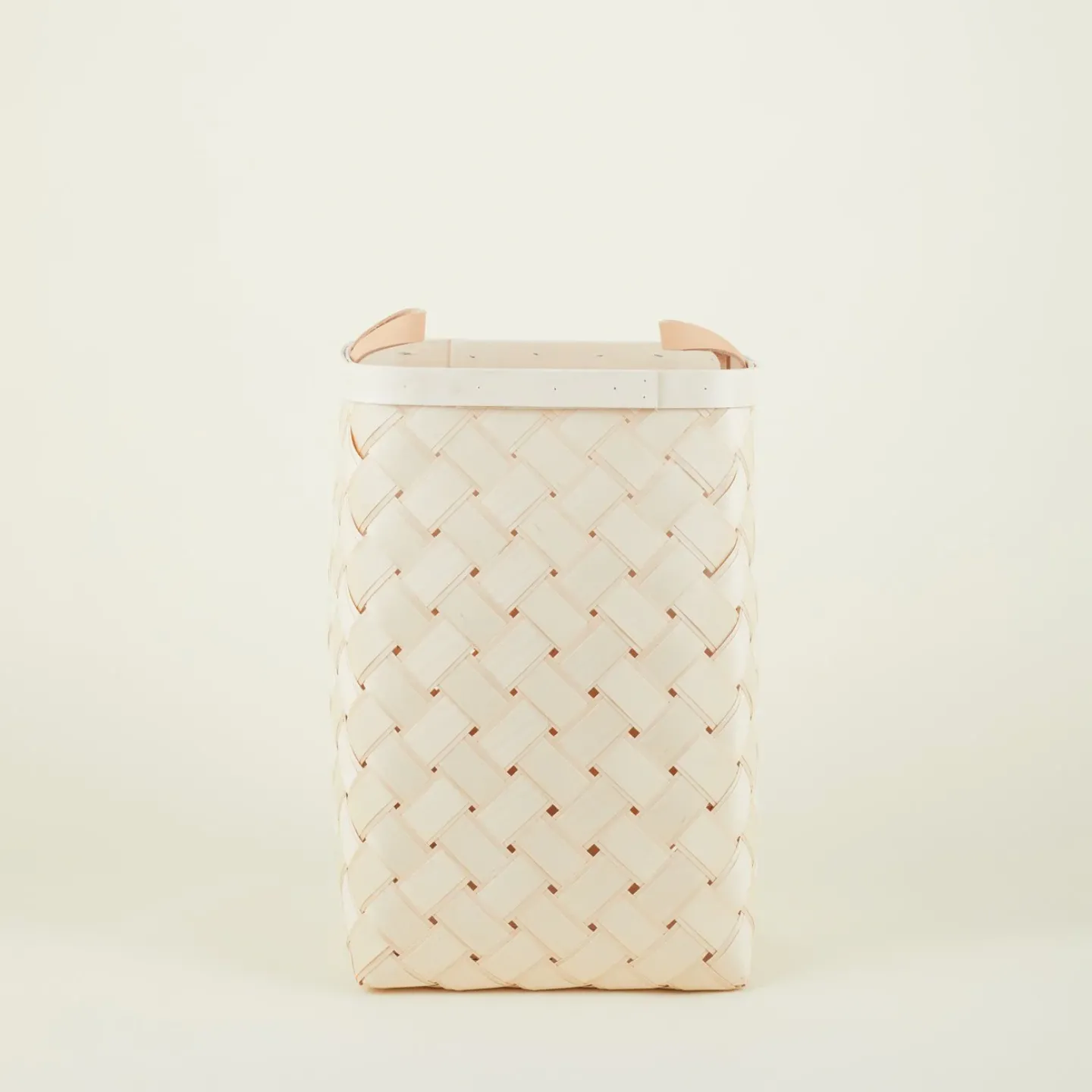 Verso Designs Baskets & Storage^Birch + Leather Hamper