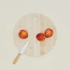 Iris Hantverk Kitchen Accessories|Cutting Boards & Knives^Birch Round Cutting Board