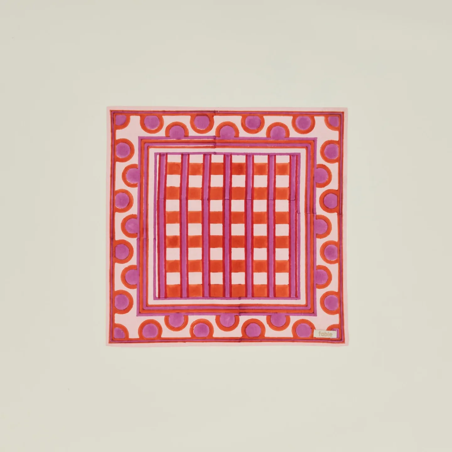 TABLE Table Linens^Block Printed Napkin