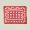 TABLE Table Linens^Block Printed Quilted Placemat