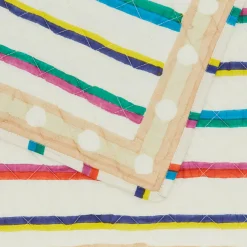 TABLE Table Linens^Block Printed Quilted Placemat