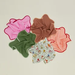 MODAFLEUR Table Linens^Blooming Garden Napkin, Set of 4