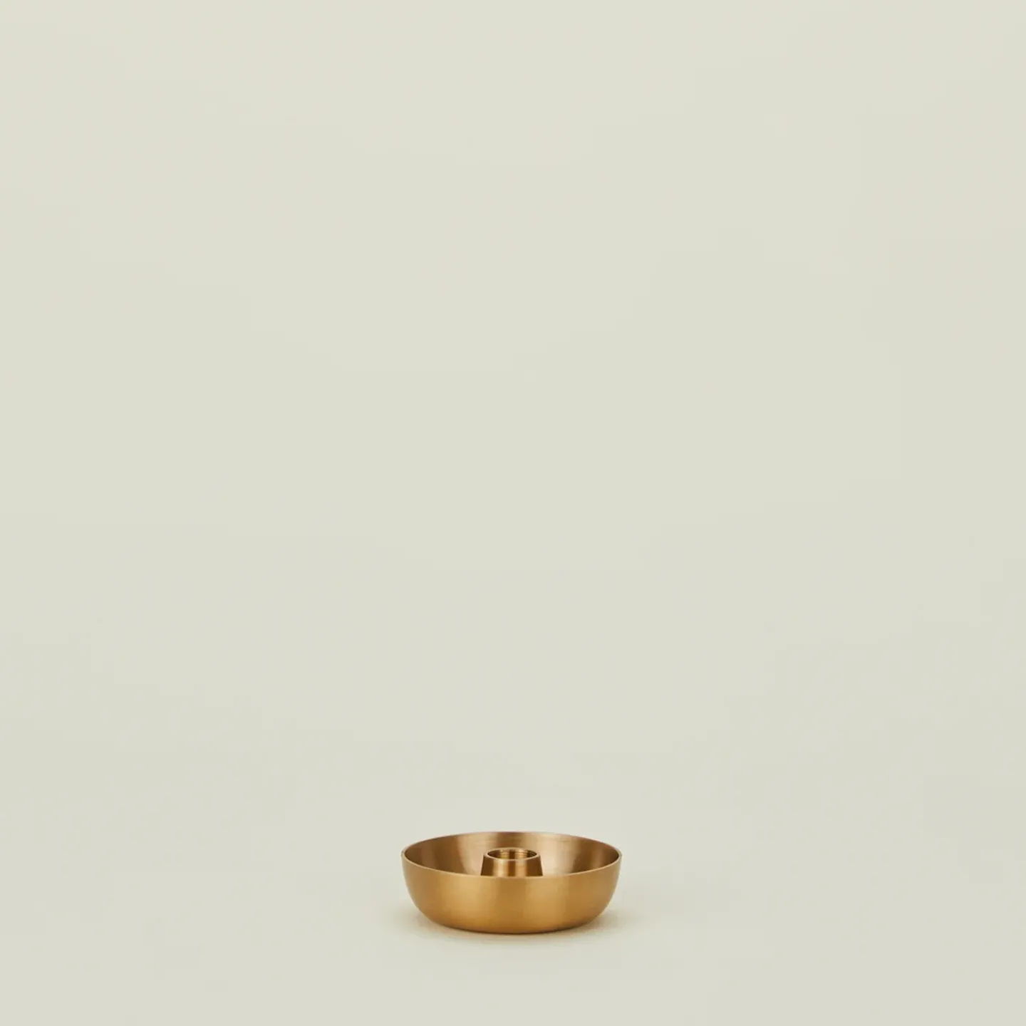 Fog Linen Candles & Tapers^Brass Bowl Candle Holder