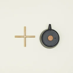 Saikai Toki Kitchen Textiles|Kitchen Accessories^Brass Cross Trivet