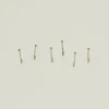 Fog Linen Loungewear|Bath Hardware^Brass Hook, Set of 6