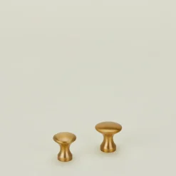 Fog Linen Kitchen Hardware|Hardware^Brass Knob