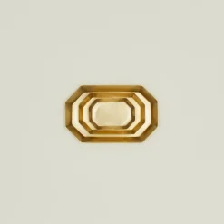Fog Linen Trays & Catch-alls|Office & Games^Brass Octagonal Tray