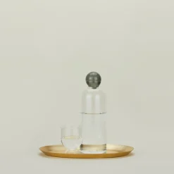 Fog Linen Glassware & Barware|Trays & Catch-alls^Brass Tray - Oval