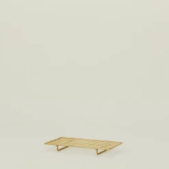 Fog Linen Kitchen Accessories|Baskets & Storage^Brass Wire Rack - Rectangular
