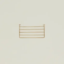 Fog Linen Bath Hardware|Baskets & Storage^Brass Wire Shelf