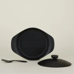Saikai Toki Cookware & Tools^Cast Iron Yanagi Grill Pan