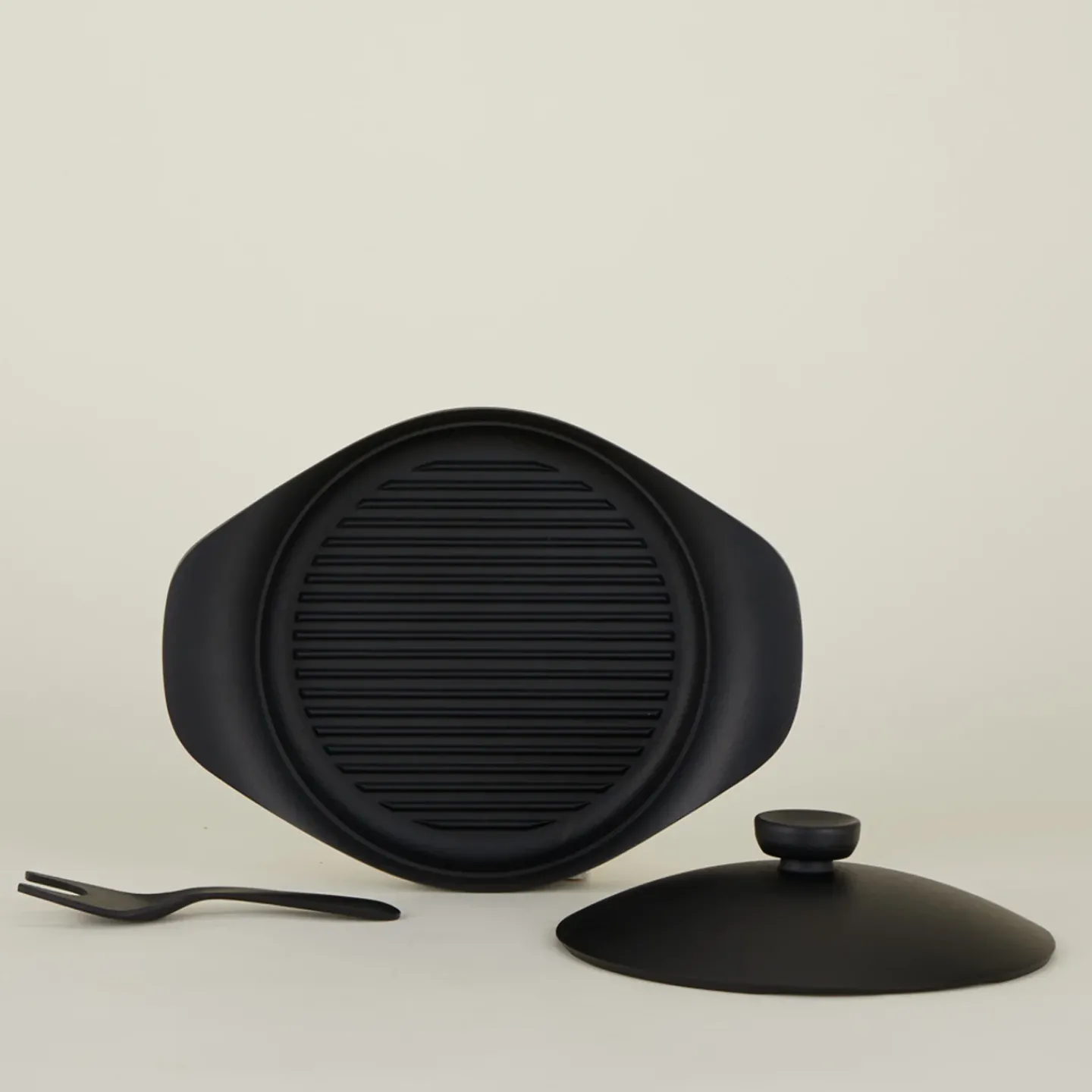Saikai Toki Cookware & Tools^Cast Iron Yanagi Grill Pan