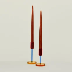 Block Design Candles & Tapers^Color Block Candle Holder