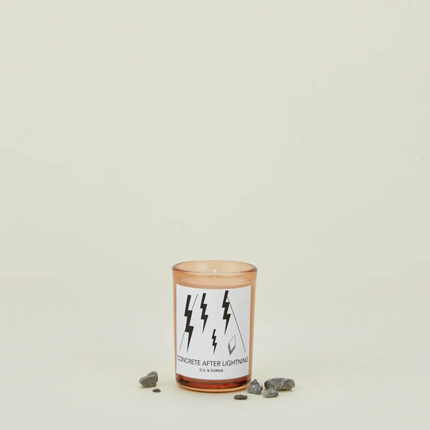 DS u0026 DURGA Candles & Tapers^Concrete After Lighting Candle