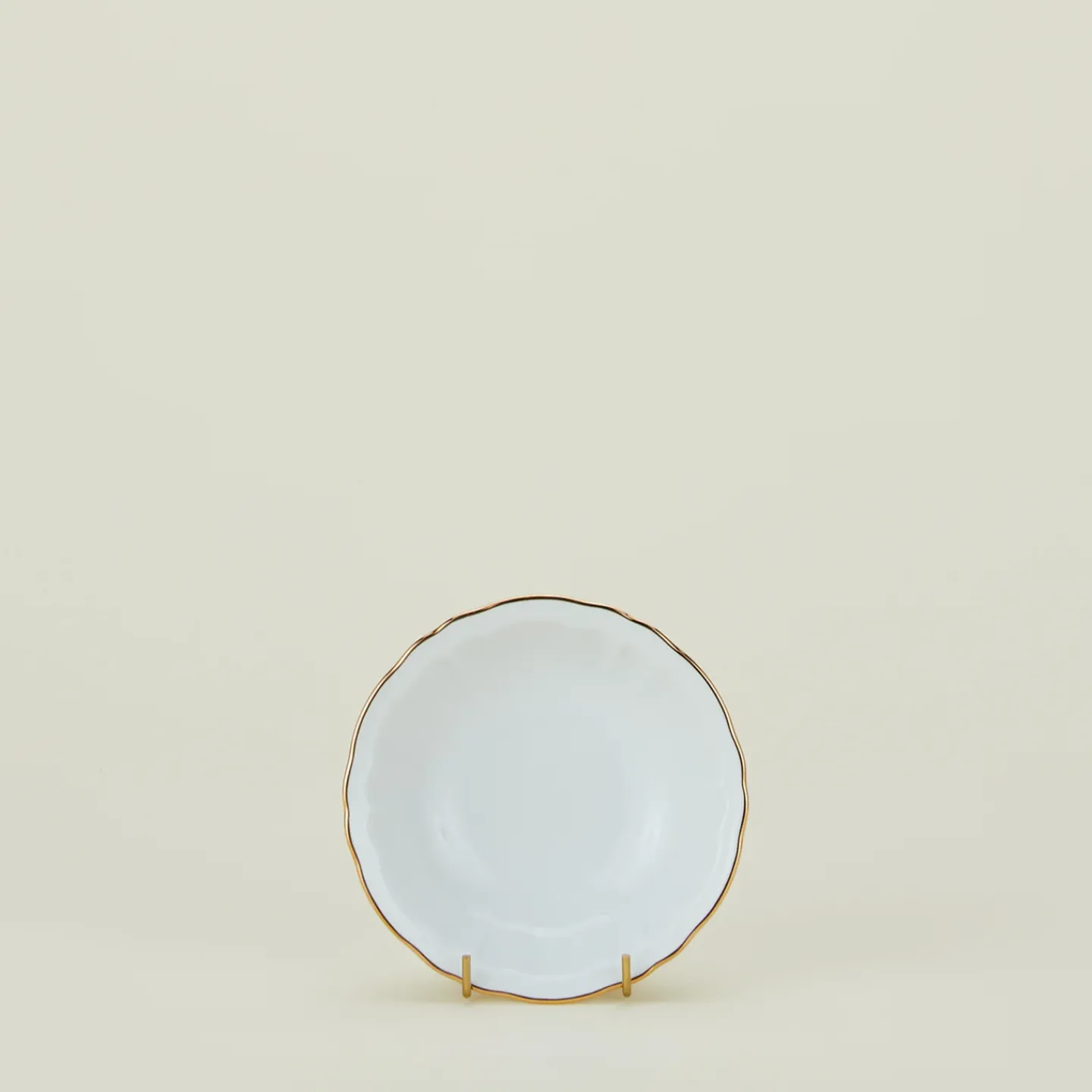 Ginori Dinnerware^Corona Fruit Bowl - Oro Brillante