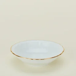 Ginori Dinnerware^Corona Fruit Bowl - Oro Brillante