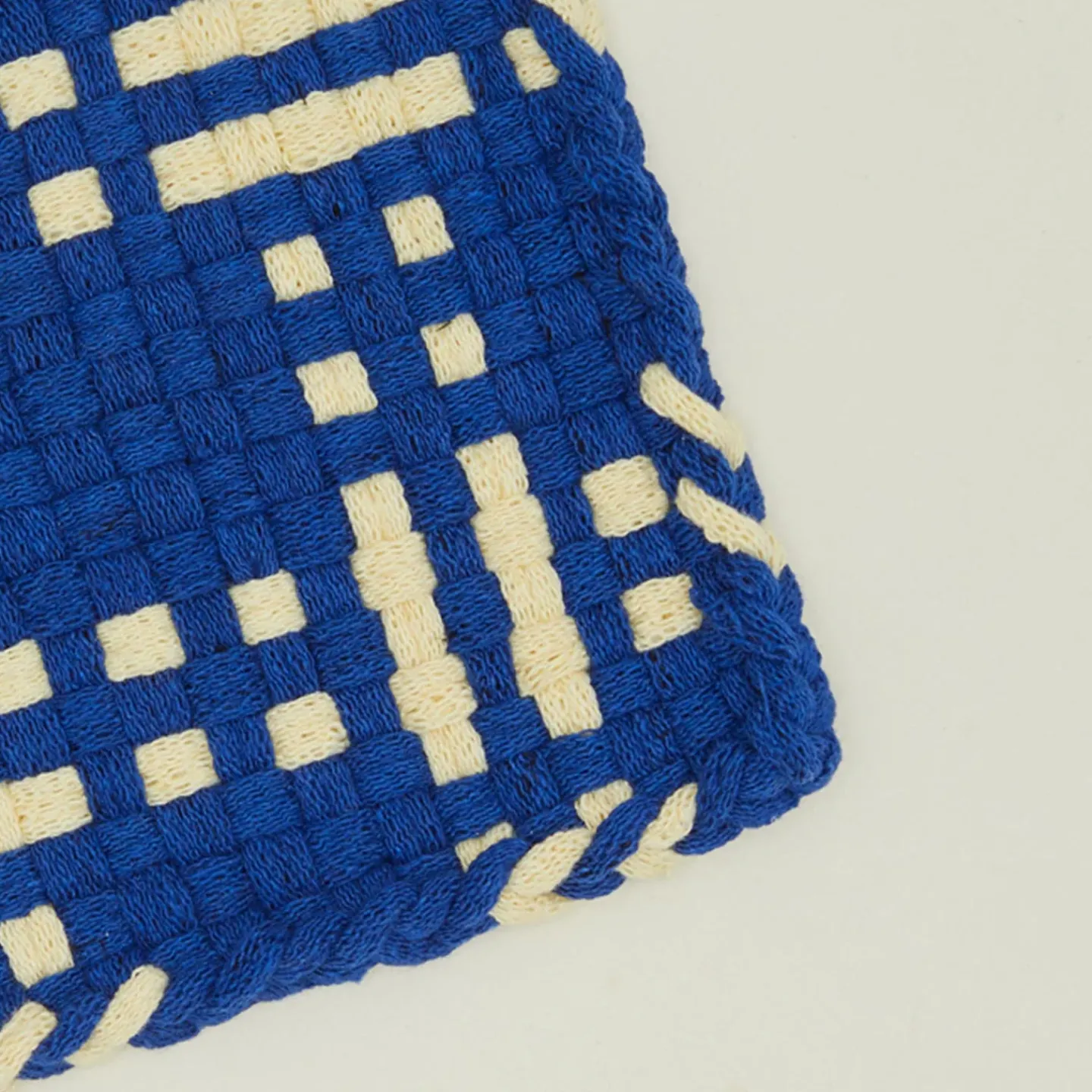 Kate Kilmurray Kitchen Textiles^Dots + Dashes Handwoven Pot Holder