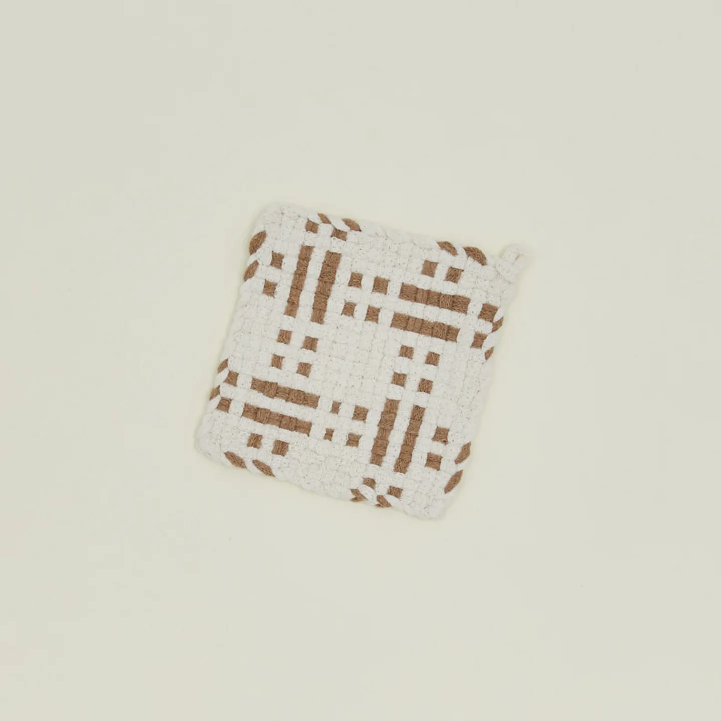 Kate Kilmurray Kitchen Textiles^Dots + Dashes Handwoven Pot Holder