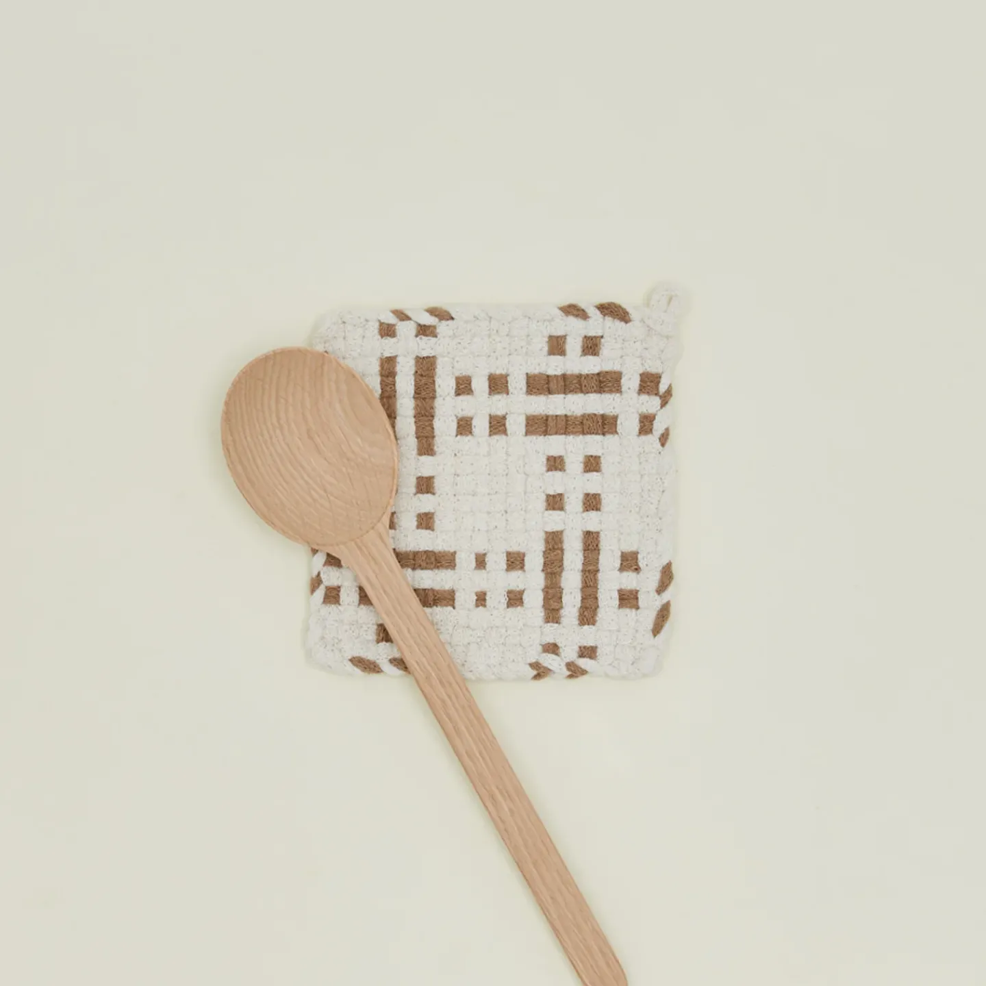Kate Kilmurray Kitchen Textiles^Dots + Dashes Handwoven Pot Holder