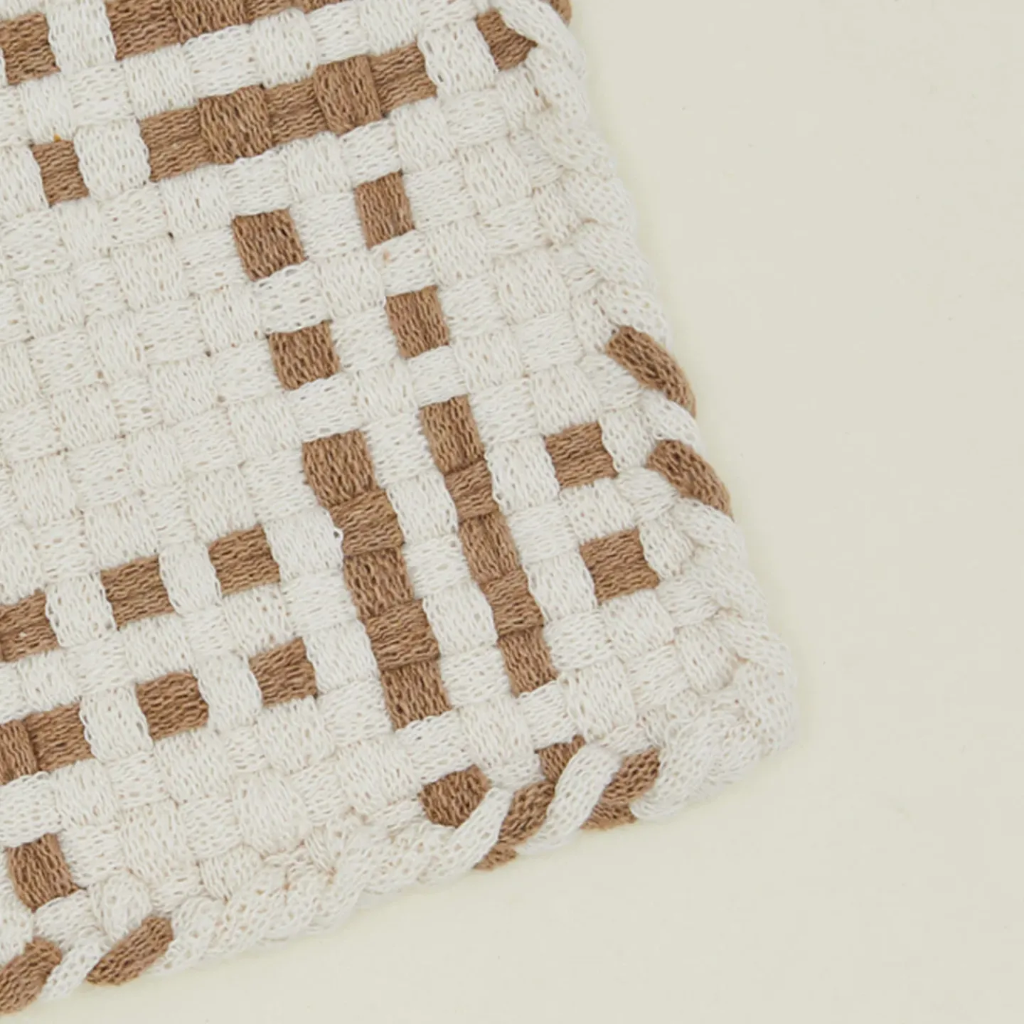 Kate Kilmurray Kitchen Textiles^Dots + Dashes Handwoven Pot Holder