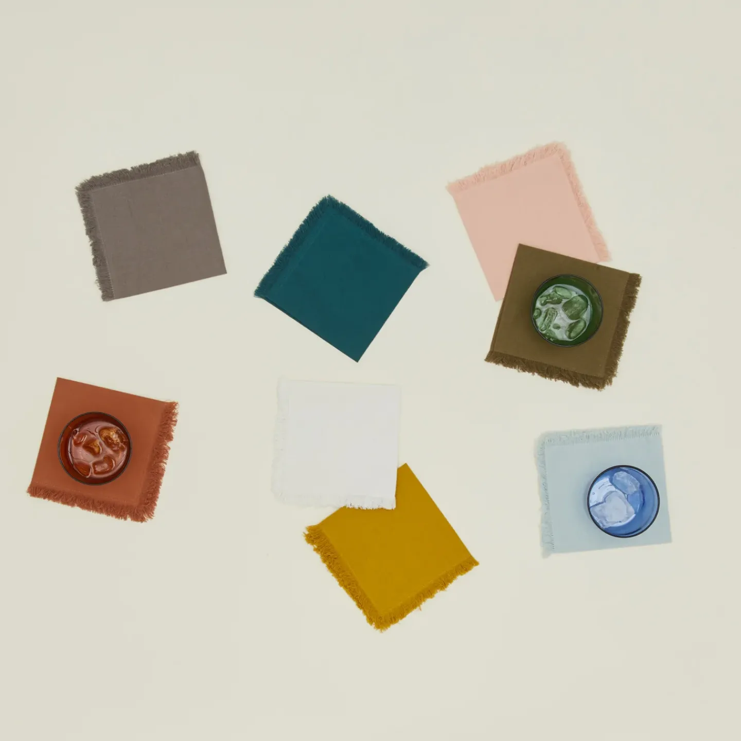 Hawkins New York Glassware & Barware^Essential Cocktail Napkins, Set of 4