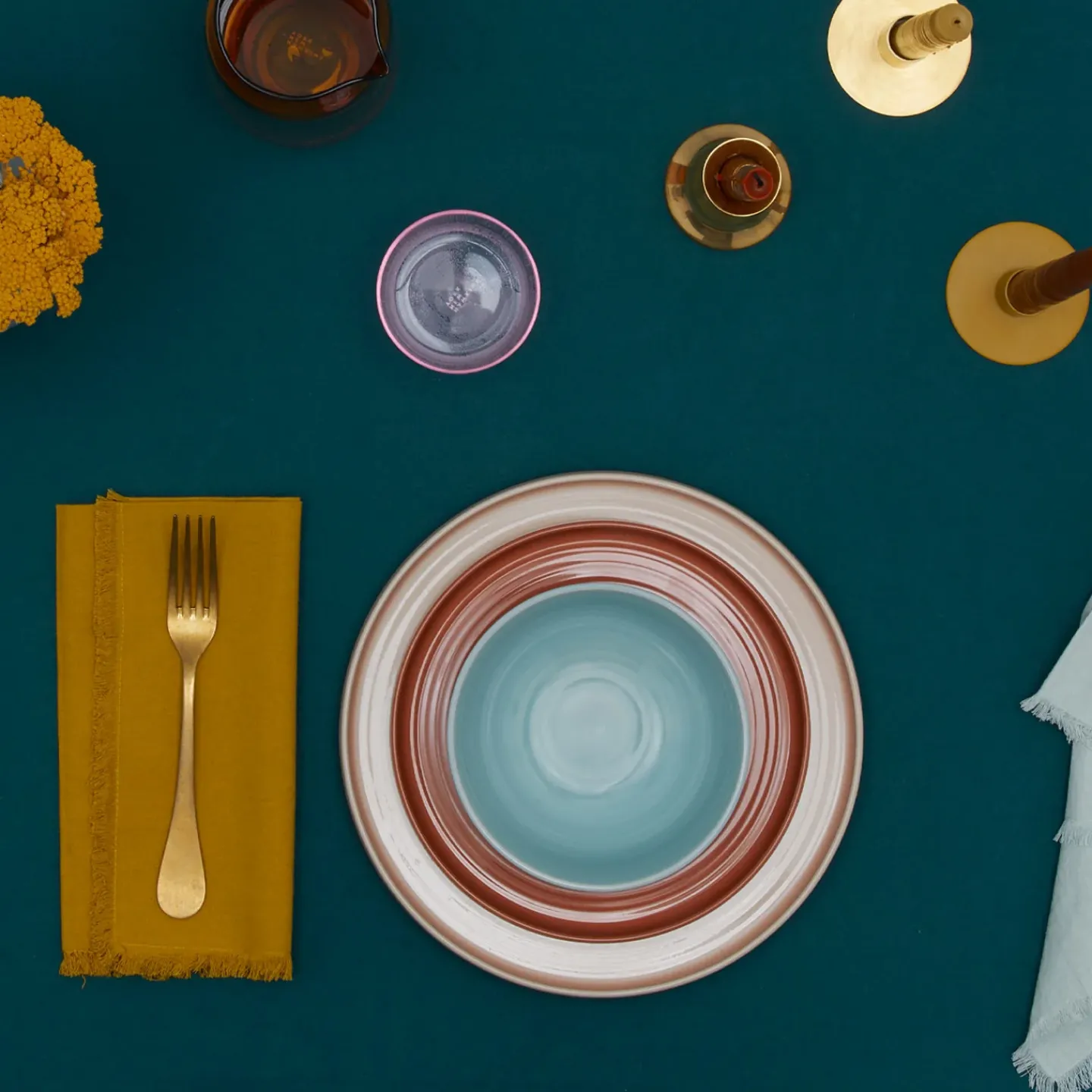 Hawkins New York Table Linens^Essential Cotton Tablecloth