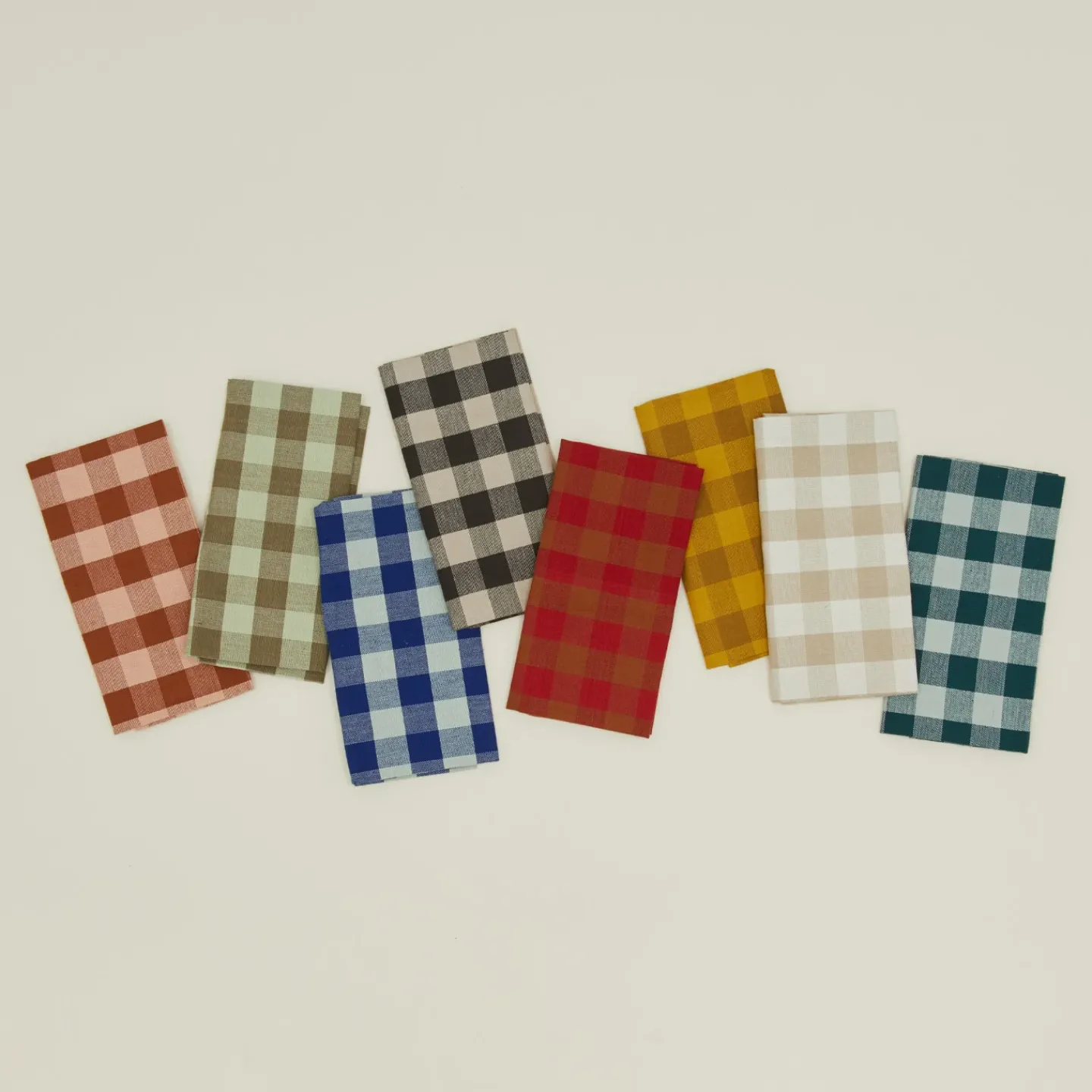 Hawkins New York Table Linens^Essential Gingham Dinner Napkin, Set of 4