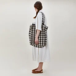 Hawkins New York Loungewear^Essential Gingham Tote