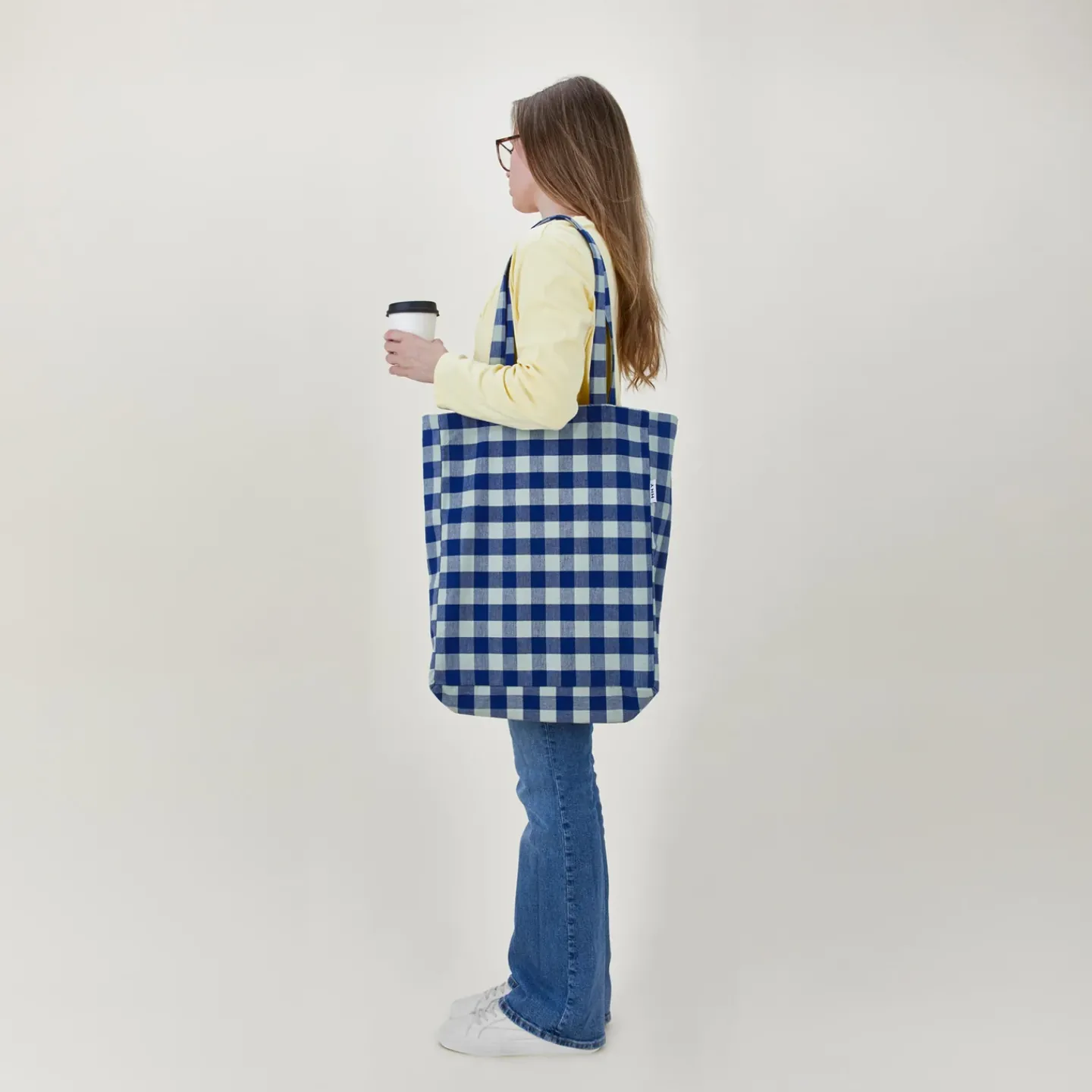 Hawkins New York Loungewear^Essential Gingham Tote
