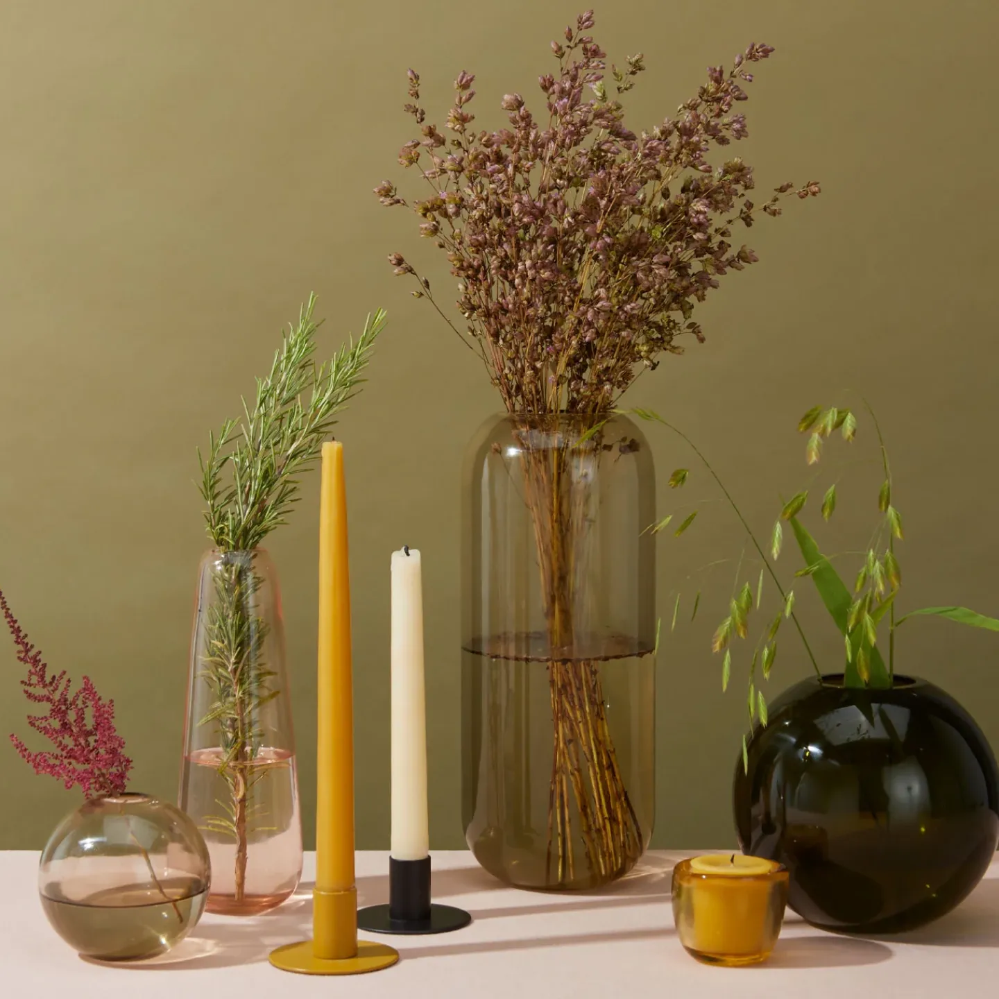 Hawkins New York Candles & Tapers^Essential Metal Candle Holders