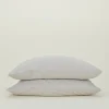 Hawkins New York Pillows|Pillows & Shams^Essential Percale Pillowcases, Set of 2