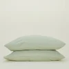 Hawkins New York Pillows|Pillows & Shams^Essential Percale Pillowcases, Set of 2