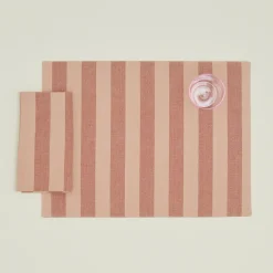 Hawkins New York Table Linens^Essential Striped Placemat, Set of 4