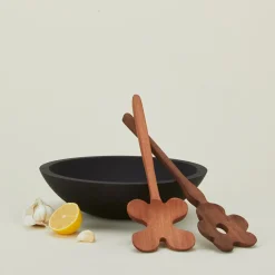 Areaware Flatware|Serveware^Floral Salad Servers