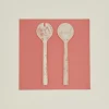 Saarde Kitchen Accessories|Flatware^Flow Resin Salad Servers