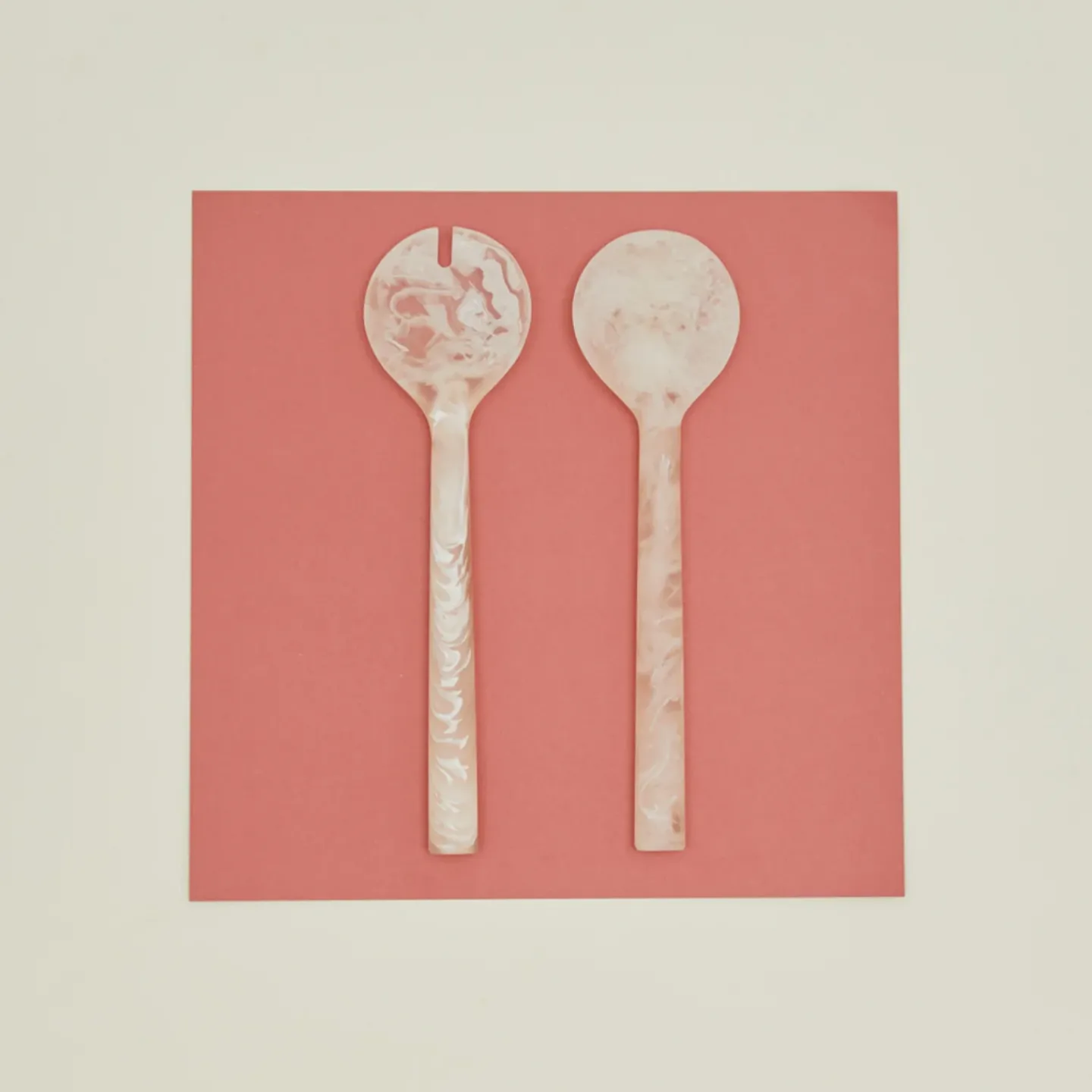 Saarde Kitchen Accessories|Flatware^Flow Resin Salad Servers