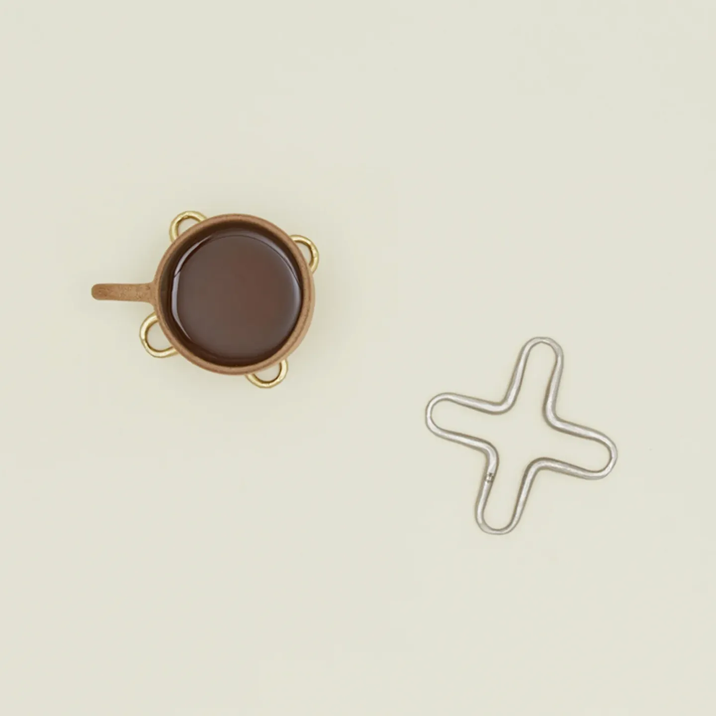 The Collective Kitchen Accessories^Forged Mini Trivet, Set of 2