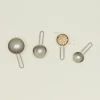 The Collective Kitchen Accessories^Forged Pewter Measuring Cup, Set of 4