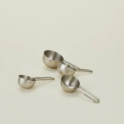 The Collective Kitchen Accessories^Forged Pewter Measuring Cup, Set of 4