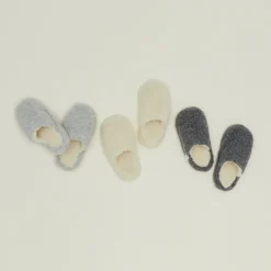 Yoko Wool Loungewear^Fuzzy Wool Slippers