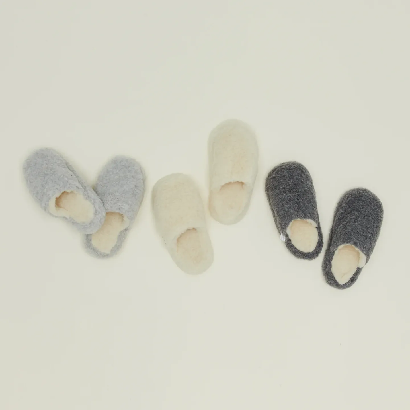 Yoko Wool Loungewear^Fuzzy Wool Slippers