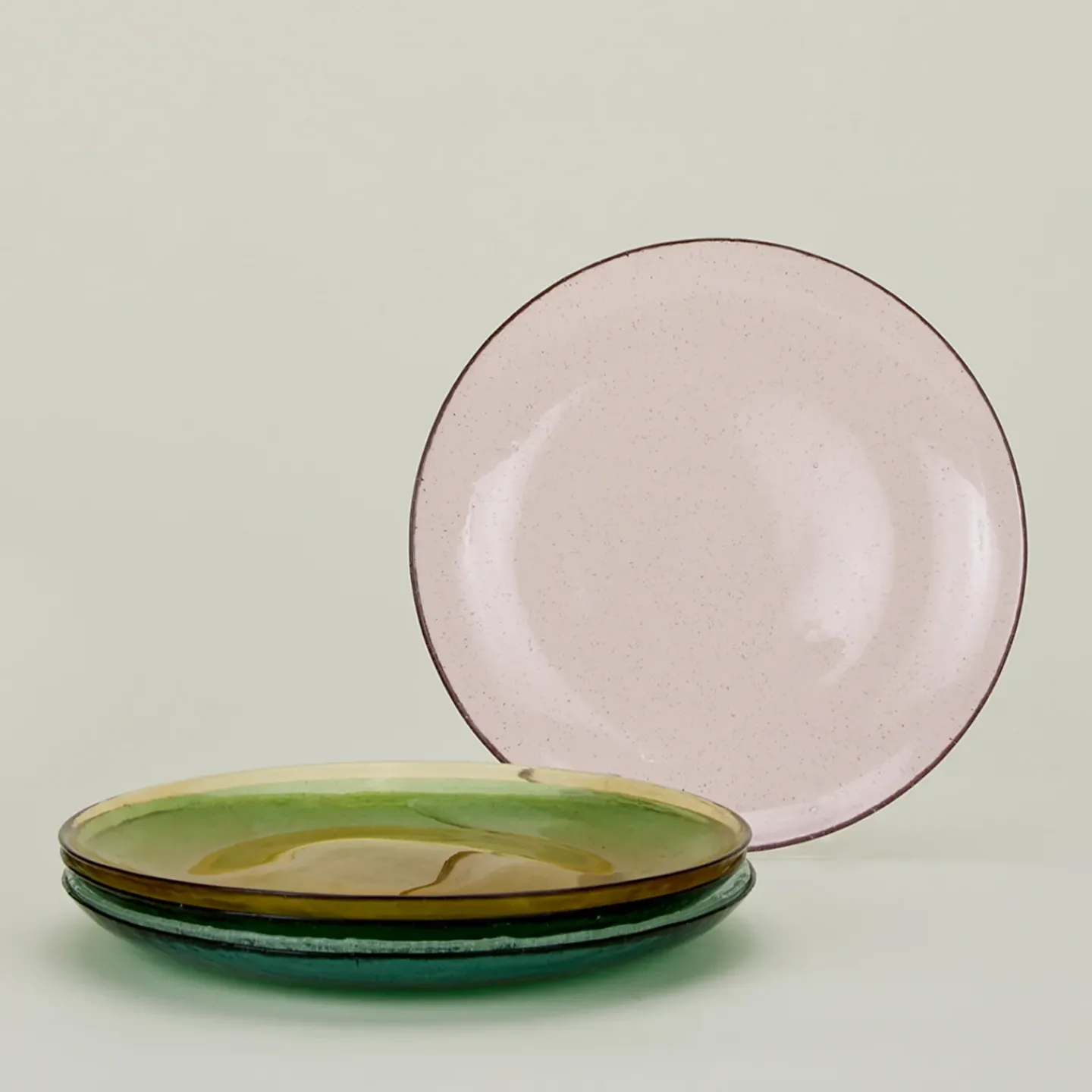 British Colour Standard Dinnerware^Glass Dinner Plate